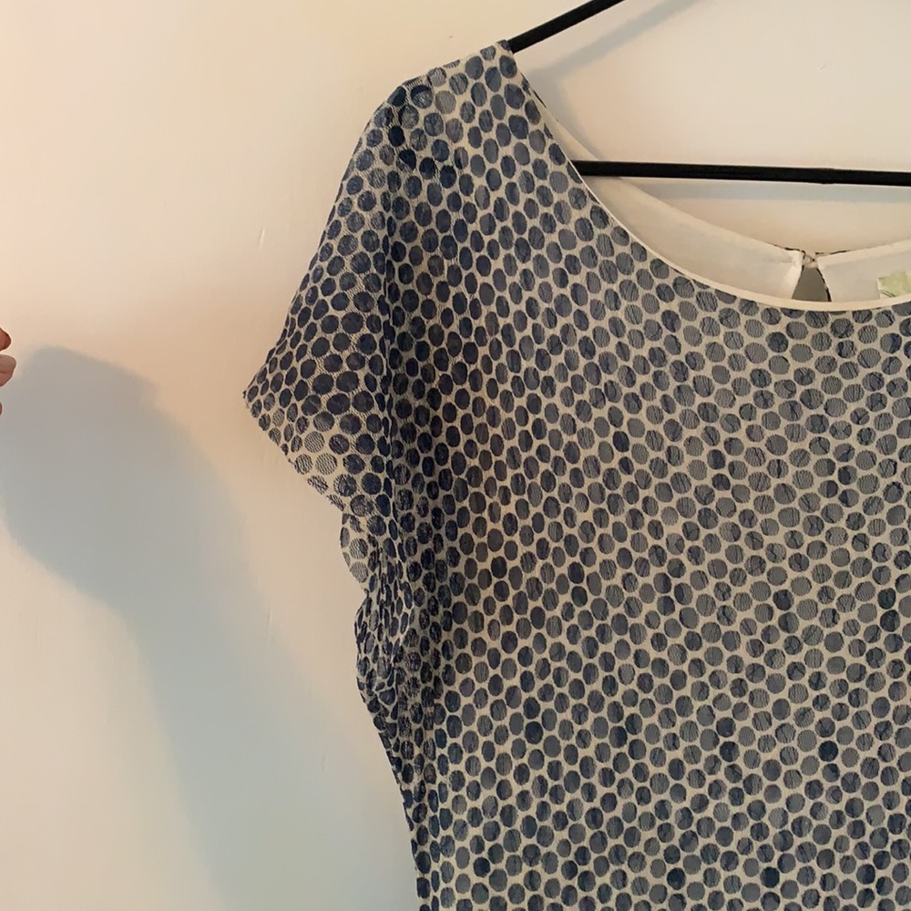 Floaty dotted tea dress